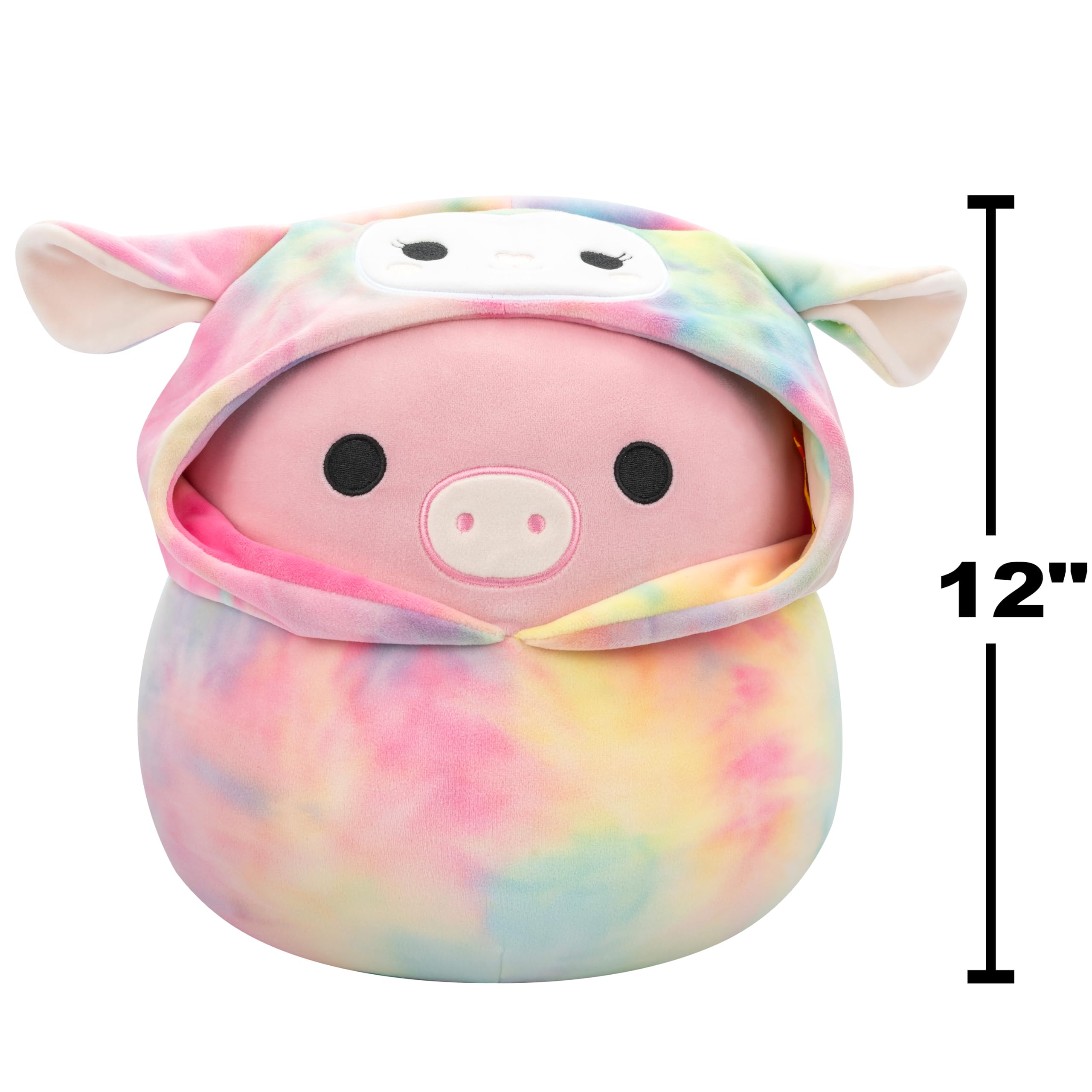 Amazon.com: Squishmallows Original 12in Peter The Pink Pig in